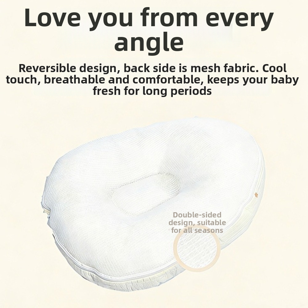 Nursing Pillow Breastfeeding - Almofada de Amamentação Macia para Bebês,