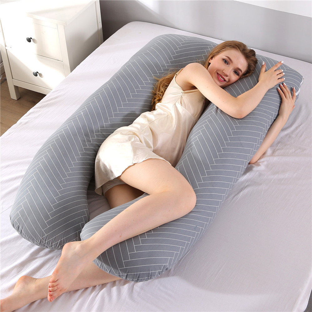 Nursing Pillow Breastfeeding - Travesseiro de gravidez 130*70cm, travesseiro de