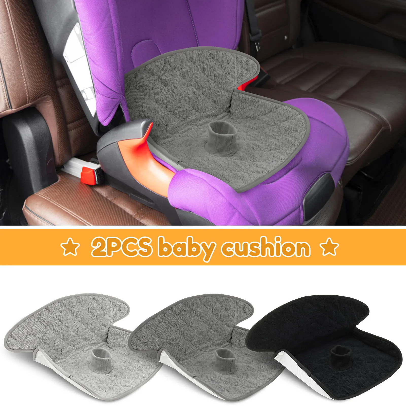 Infant Car Seat Cover - 2 Peças Protetor de Assento para