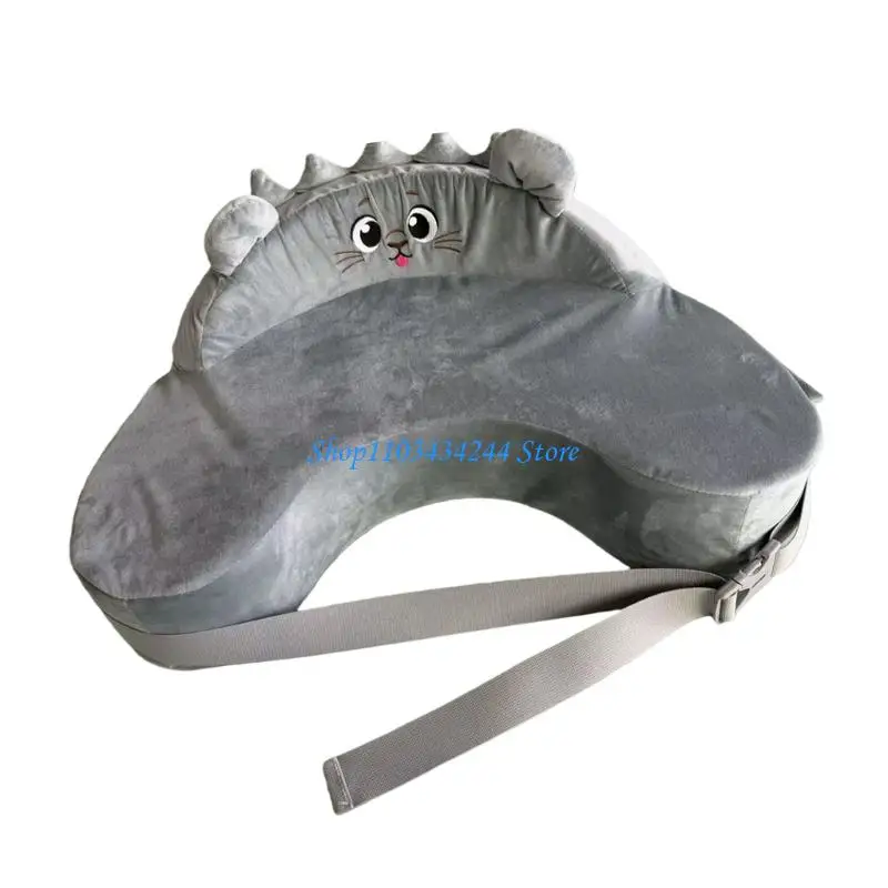 Nursing Pillow Breastfeeding - Apoio ergonômico lavável do núcleo coral