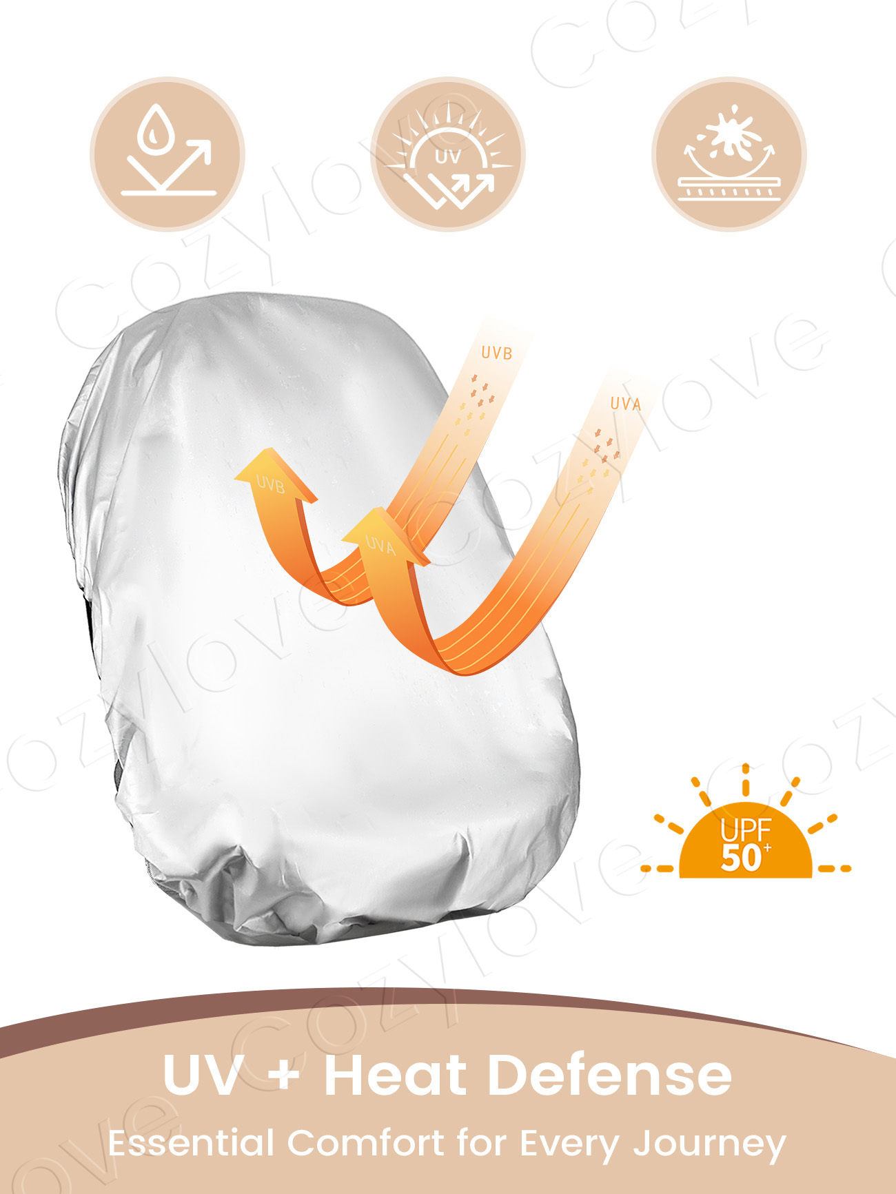 Guarda-sol universal para asse - Infant Car Seat Cover avaliação e preço