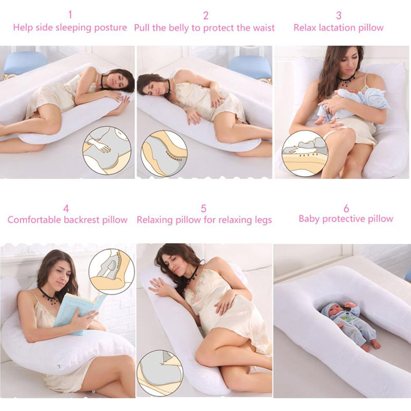 Travesseiro de gravidez 130*70 - Nursing Pillow Breastfeeding avaliação e preço