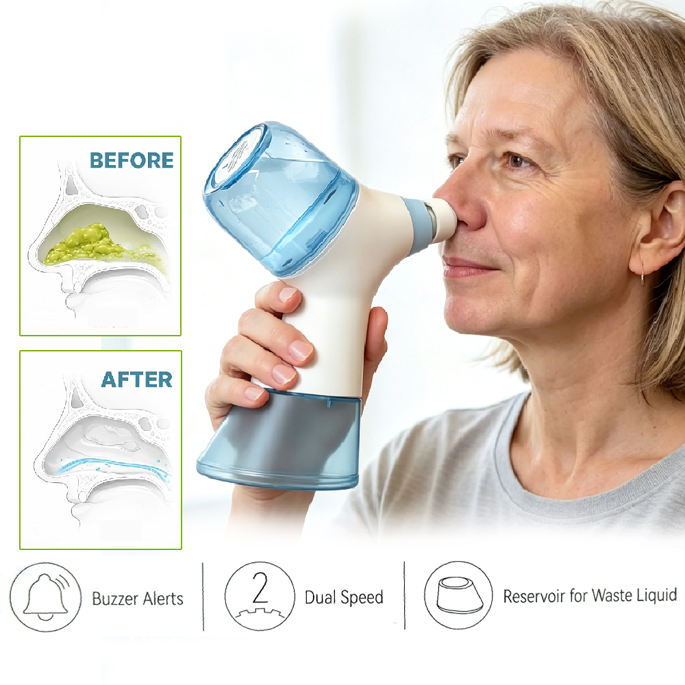 Sistema de Irrigação Nasal Elé - Nasal Aspirator avaliação e preço