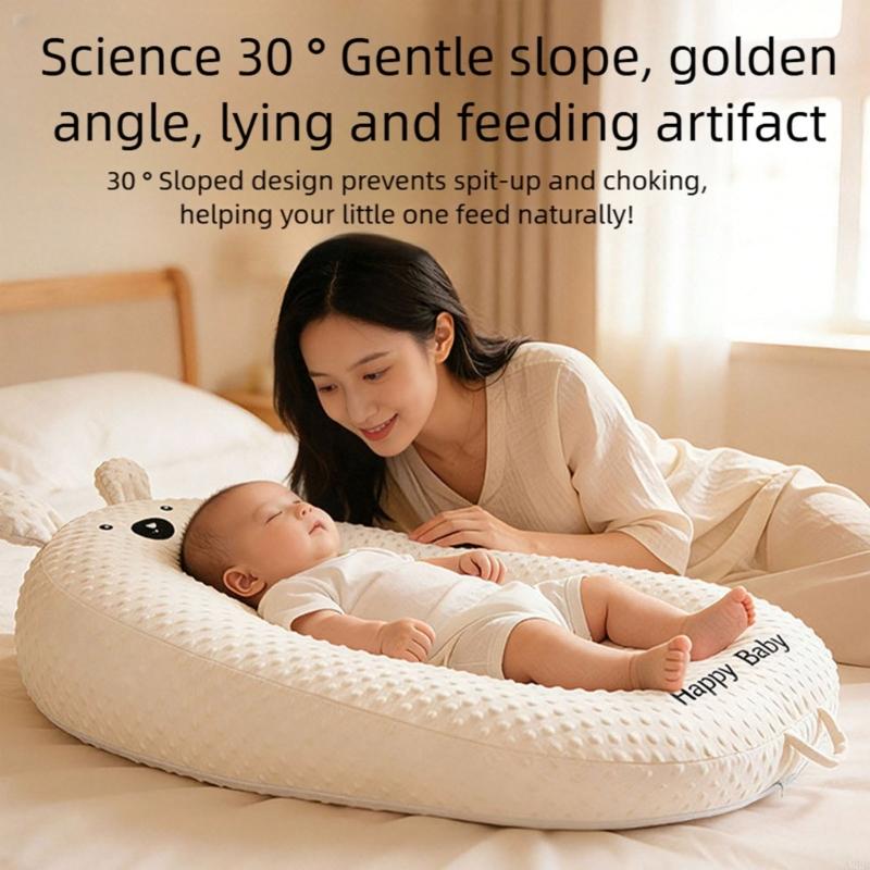 Travesseiro inclinado pontilha - Nursing Pillow Breastfeeding avaliação e preço