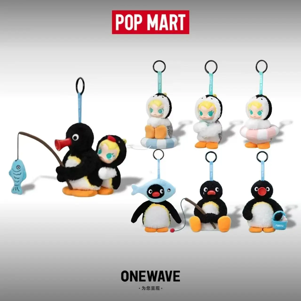 POP MART Baby Molly X Pingu Ha - Baby Products Toys avaliação e preço